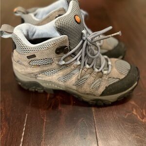 Merrell Gray, Black and Blue Hiking Boots